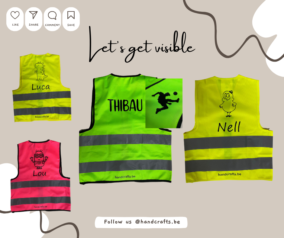 Veste de sécurité enfant, fluo KORNTEX