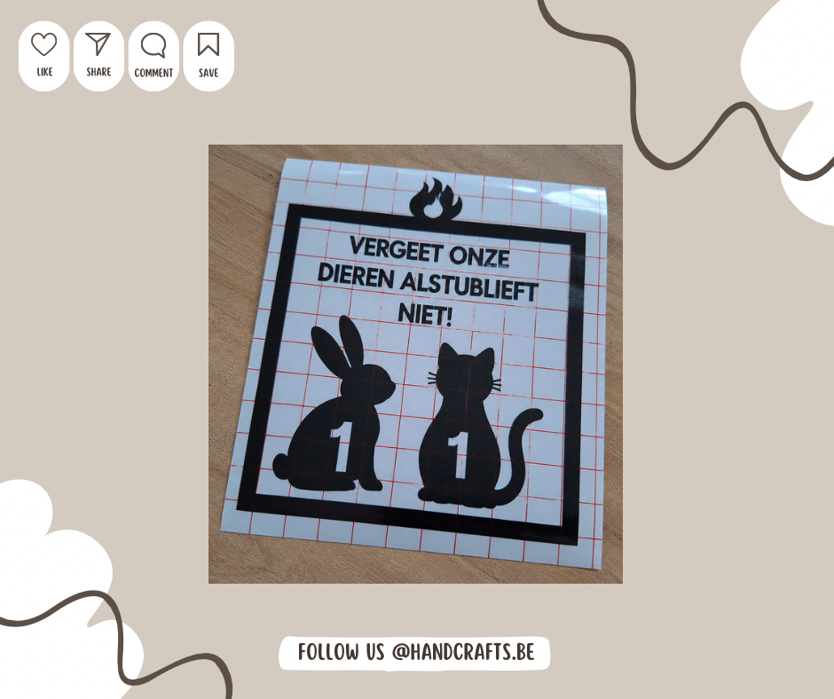 Huisdieren-noodsticker: geef hulpdiensten direct belangrijke info