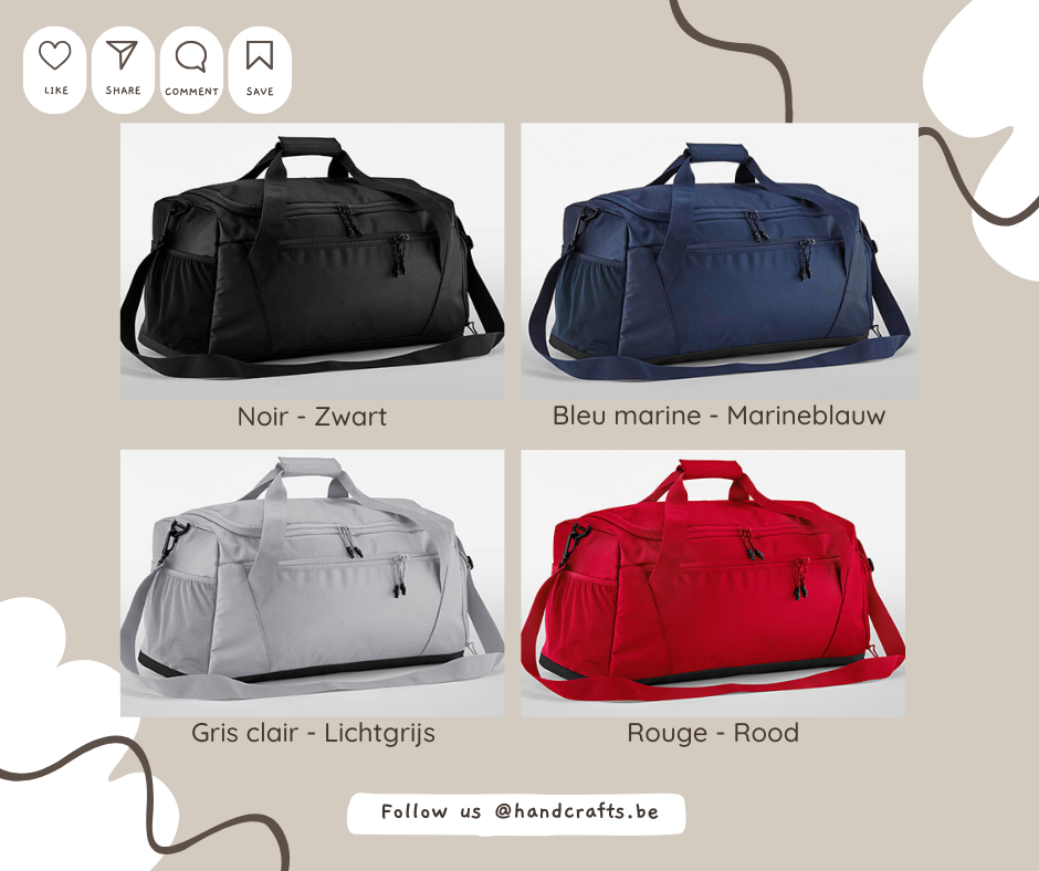 Sac de sport avec poche à chaussures