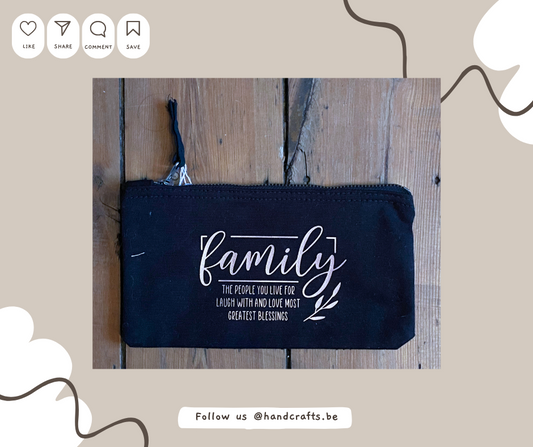 Trousse - Family - Noir