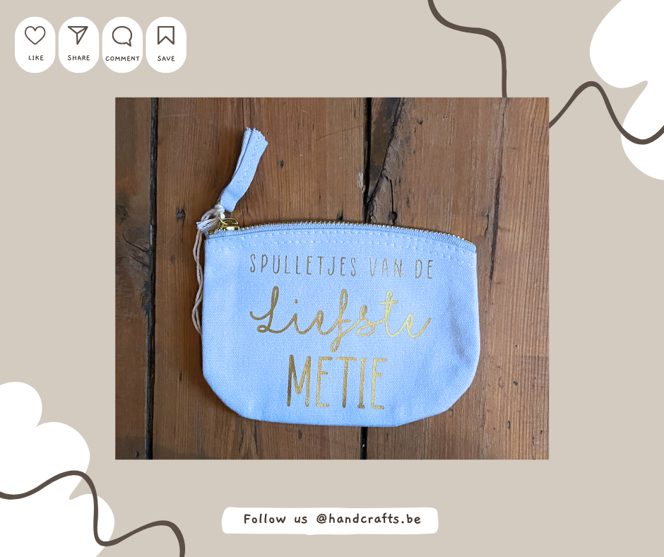 Trousse organique - Spulletjes van de liefste metie